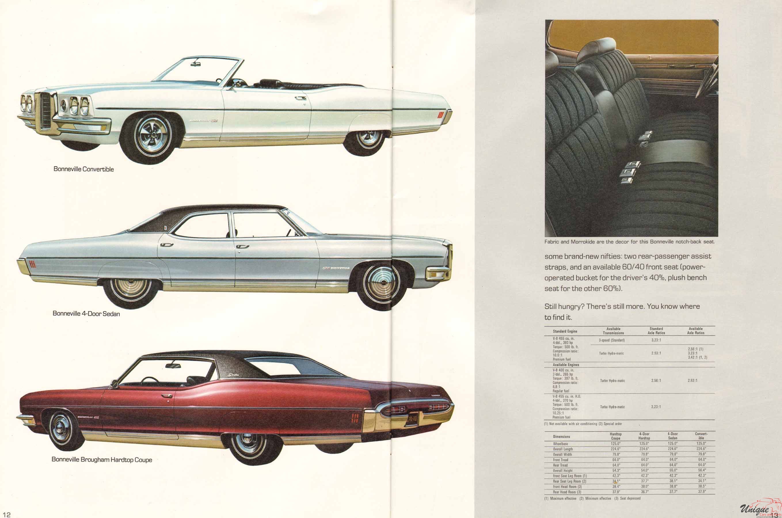 1970 Pontiac Full-Line Prestige Brochure Page 20